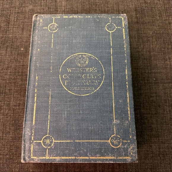 Vintage Dictionary- Webster’s Collegiate Dictionary Fifth Edition 1948 - Picture 1 of 12